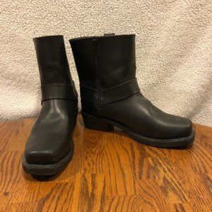 Dingo Rev Up Zipped Square Toe Motorcycle Boot